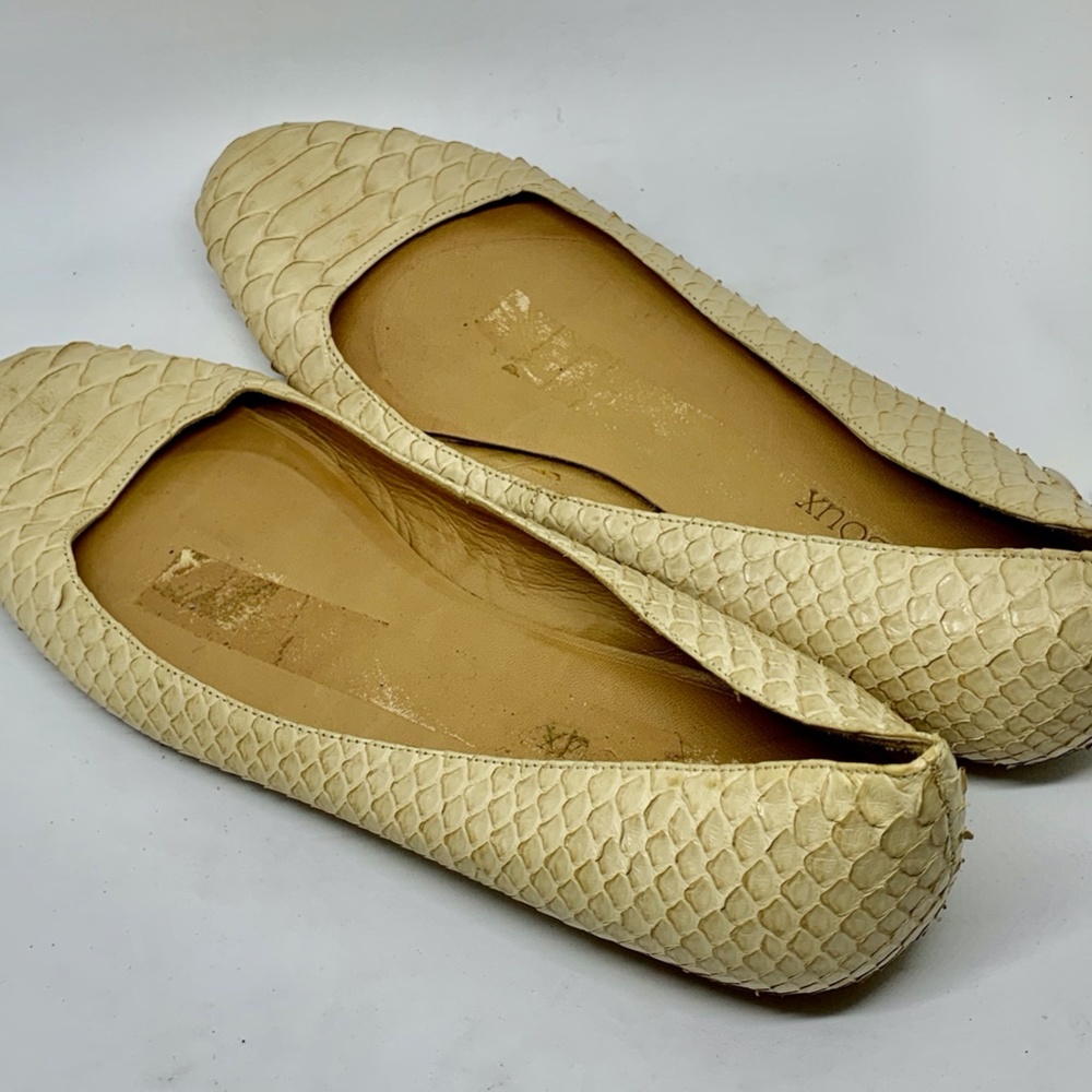 BARABOUX Python Ballet Flats - Picture 9 of 16